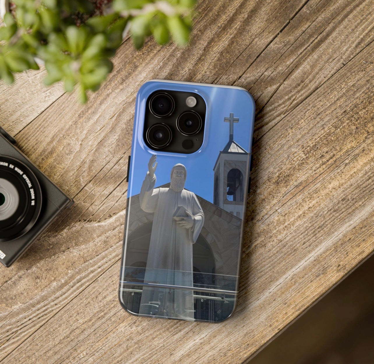 Saint Charbel Statue Case