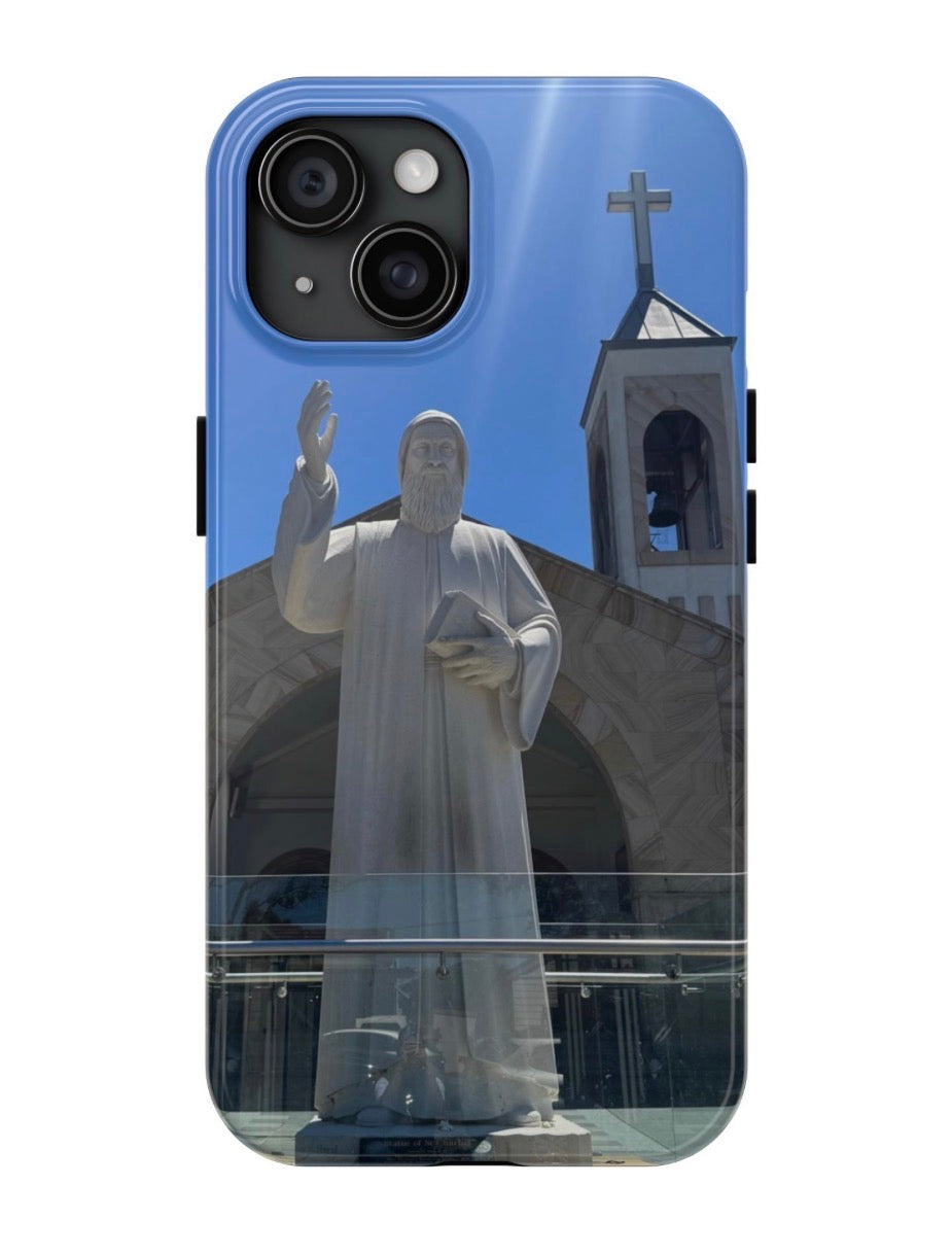Saint Charbel Statue Case